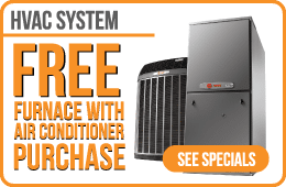 Free furnace with air conditioner purchase promotion | Homesense